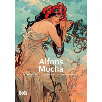 ALFONS MUCHA. Zeszyt do kolorowania